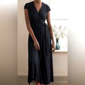 Boden faux wrap midi dress
